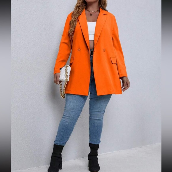 Classic plus size blazer jacket - Picture 3 of 5